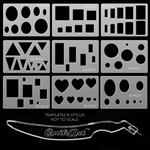 QuikArt Template (9) + Stylus Bundle - SAVE 35% QuikArt Template (9) + Stylus Bundle - SAVE 35%